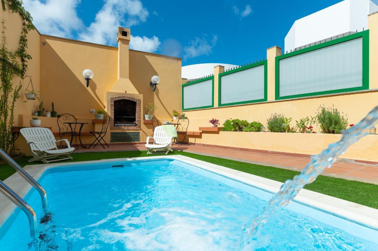 The Yellow House - Solarium - Climatized Pool Gáldar Екстериор снимка