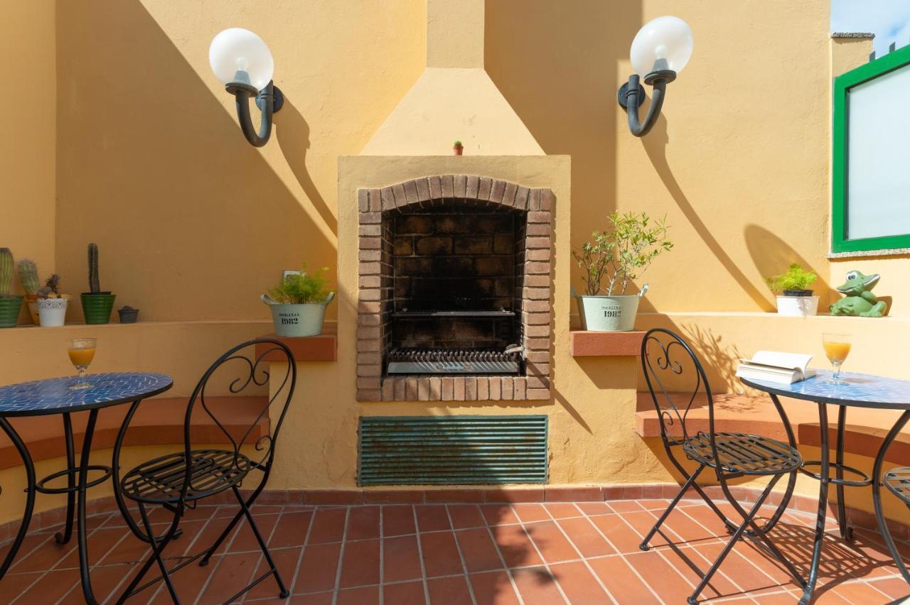The Yellow House - Solarium - Climatized Pool Gáldar Екстериор снимка